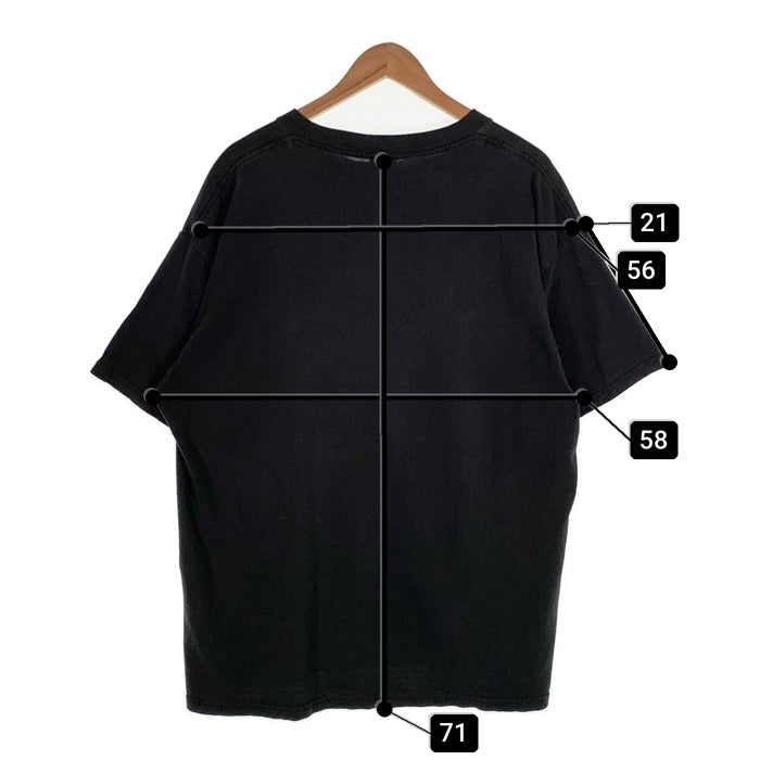 00's Harley-Davidson ハーレーダビッドソン バー&シールド フレイム プリント Tシャツ ブラック DELTA Size XL 福生店