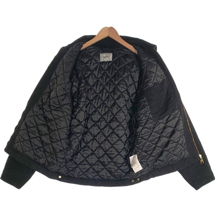 Carhartt WIP カーハートワークインプログレス OG DETROIT JACKET デトロイトジャケット ダック地 内キルティング ブラック 2 I027358.00E Size S 福生店