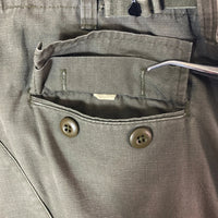 U.S. ARMY USA製 TROUSERS COMBAT カーゴパンツ カーキ sizeL※裾ドローコード変更 瑞穂店