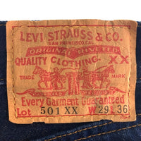 Levi's リーバイス 501-0003 501XX BIGE復刻 USA製 ボタン裏555 99年製 デニムパンツ インディゴ size29 瑞穂店