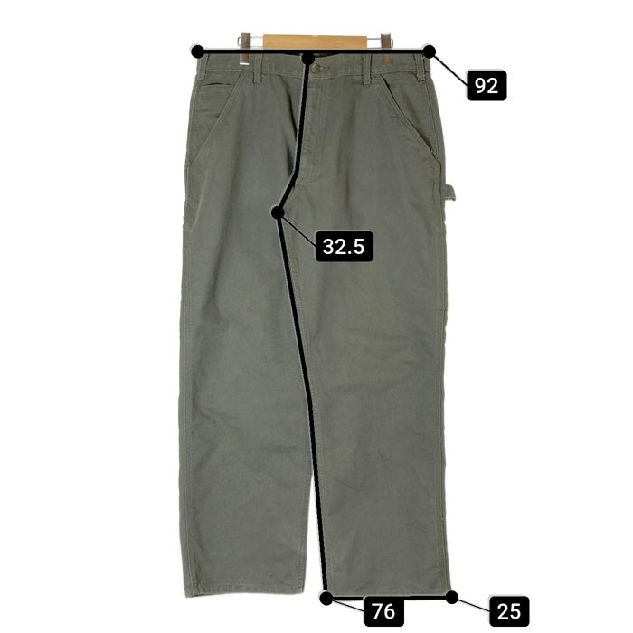 Carhartt カーハート B11 Washed Duck Work Pants Moss ウォッシュド ダック モスペインター ワークパンツ カーキ sizeW36 瑞穂店