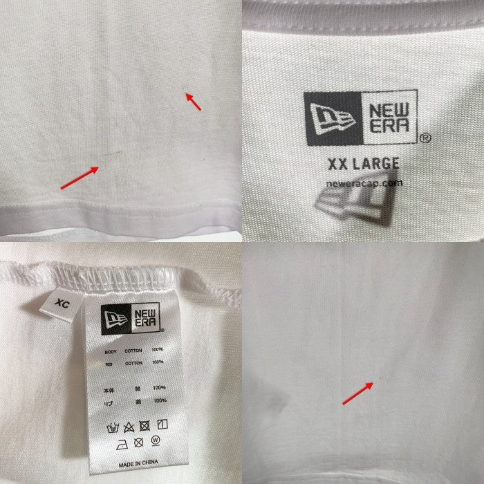 EXAMPLE エグザンプル NEW ERA ニューエラ Lafayette ラファイエット IT’S ALL ABOUT TO YOU S/S TEE 半袖 Tシャツ ホワイト Size XXL 福生店