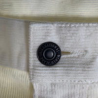 BEAMS PLUS ビームスプラス コーデュロイ 5ポケットパンツ ホワイト 日本製 38-21-0005-791 Size L 福生店