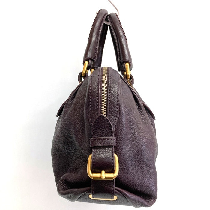 BALLY バリー レザー 2wayショルダーバッグ パープル 瑞穂店