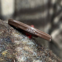 C.P.O. 70's 台湾製 リネン混 ウール チェックCPOシャツ ブラウン size- 瑞穂店