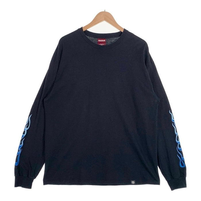 HIDE AND SEEK ハイドアンドシーク 30th L/S Tee 30周年 ロングスリーブ 長袖 Tシャツ ブラック ブルー Size XL 福生店
