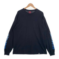 HIDE AND SEEK ハイドアンドシーク 30th L/S Tee 30周年 ロングスリーブ 長袖 Tシャツ ブラック ブルー Size XL 福生店