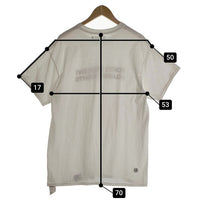 FORTY PERCENT AGAINST RIGHTS フォーティーパーセント アゲインストライツ ロゴプリント 半袖 Tシャツ ホワイト Size M 福生店