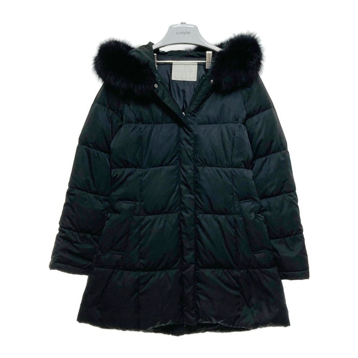 CECIL McBEE セシルマクビー ファーロングダウンジャケット ブラック sizeM 瑞穂店