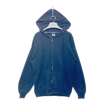 80`s 90`s JERZEES アメリカ製 ジップパーカー ネイビー Size XL 瑞穂店