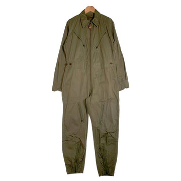 40's USAAF 米陸軍航空隊 TYPE K-1 FLIGHT SUIT フライトスーツ コットンツイル オールインワン つなぎ オリーブ CLEVELAND OVERALL Co. Size M-R 福生店