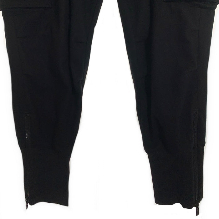 EMPORIO ARMANI エンポリオアルマーニ ウール ポリアミド カーゴパンツ ブラック 厚手 Size 46 福生店