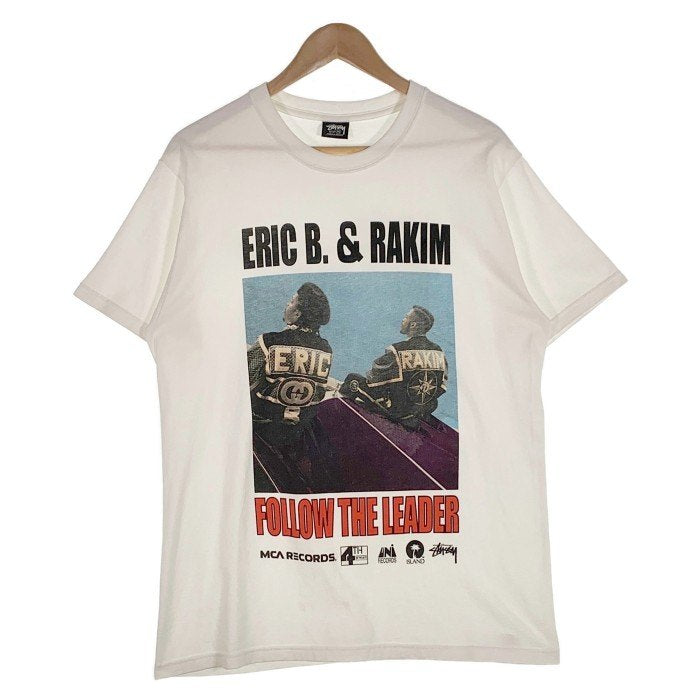 STUSSY ステューシー ERIC B. & RAKIM フォトプリントTシャツ ホワイト Size M 福生店