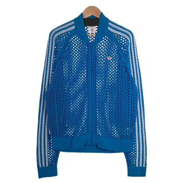 adidas アディダス CLOT クロット CROCHET TRACKTOP BRBLUE クロシェ トラックジャケット ブルー JF4268 Size JP XL 福生店