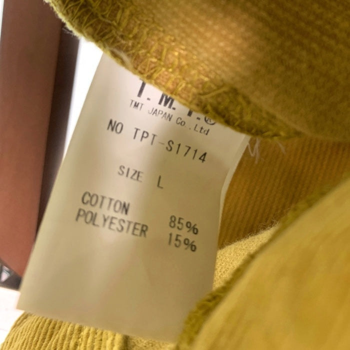 TMT ティーエムティー CORDUROY BUSH SHORTS コーデュロイブッシュショーツ ショートパンツ イエロー TPT-S1714 Size L 福生店