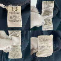 FRED PERRY フレッドペリー Tennis Bomber Jacket テニス ボンバージャケット ネイビー J6154 Size L 福生店