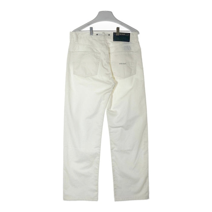 STONE ISLAND ストーンアイランド ボタンフライ コットン 5ポケットパンツ ホワイト size33 瑞穂店