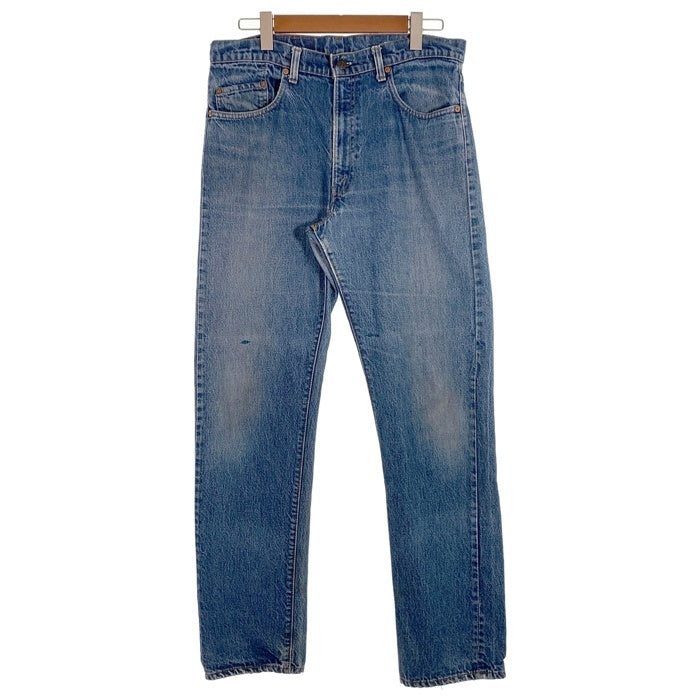 80's Levi's リーバイス 505 ボタン裏650 42TALON ジップ デニムパンツ 505-0217 ライトブルー USA製 Size W35 L32 福生店
