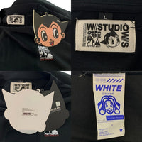 W STUDIO ダブルスタジオ ASTRO BOY アストロボーイ T-SHIRT ASTRO BOY PINK BOOTS 鉄腕アトム プリントTシャツ ブラック Size L 福生店