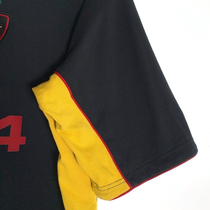 NIKE ナイキ AMBUSH アンブッシュ Uniform Top ユニフォーム トップ 半袖 ブラック イエローFJ2054-010 Size L 福生店