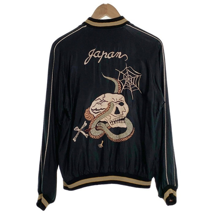 テーラー東洋 リバーシブル スーベニアジャケット スカジャン 髑髏 龍 富士山 アセテート TT13248 Size M 福生店