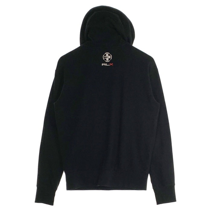 Ralph Lauren ラルフローレン RLX USA Hoodie 星条旗 プルオーバーパーカー フーディー ブラック Size S相当 福生店