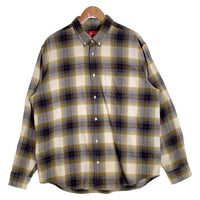 SUPREME シュプリーム 22SS Brushed Plaid flannel Shirt ブラッシュド フランネルチェックシャツ Size L 福生店