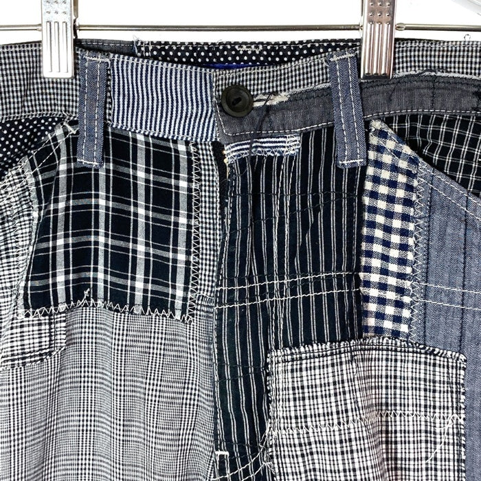 JUNYA WATANABE COMME des GARCONS MAN ジュンヤワタナベ コムデギャルソンマン WO-P044 AD2014 異素材 パッチワークパンツ グレー sizeS 瑞穂店