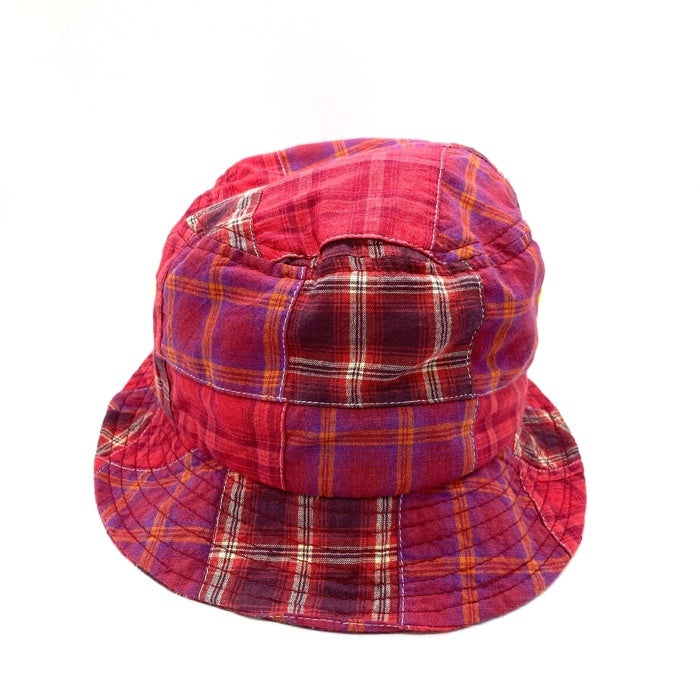 Stussy ステューシー マドラスチェック バケットハット レッド sizeL-XL 瑞穂店