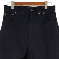 EGONLAB. エゴンラボ 25SS BAGGY DENIM PANTS バギー デニム ワイドパンツ ブラック DN006C Size XS 福生店