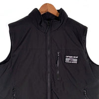 CAPTAINS HELM キャプテンズヘルム LEVEL 7 E.C.W.C.S PRIMALOFT VEST C.H Custom レベル7 エクワックス プリマロフト 中綿ベスト ブラック CH23-AW-J08 Size L-R 福生店