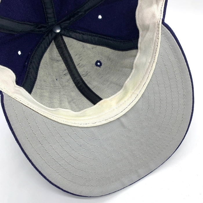 90's New Era ニューエラ 59FIFTY MLB ミルウォーキー・ブリュワーズ ウールベースボールキャップ ネイビー USA製 Size 7 3/8 (58.7cm) 福生店