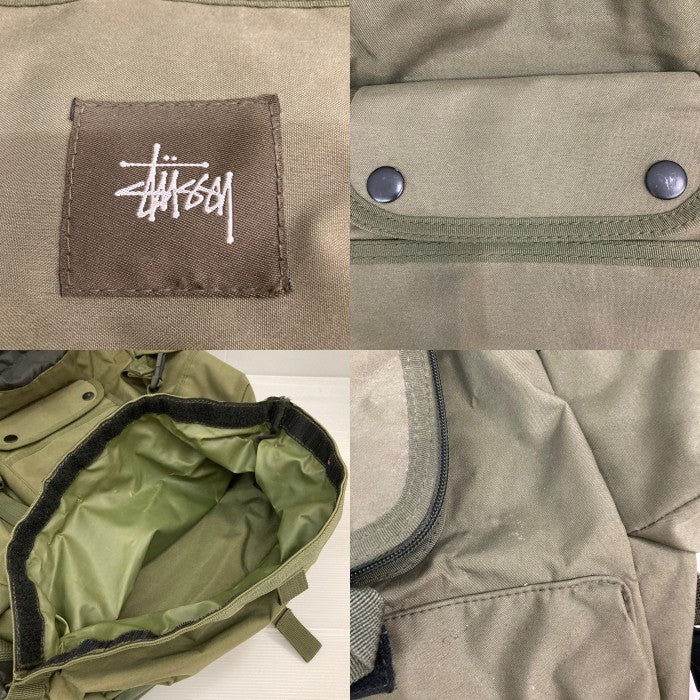 STUSSY ステューシー アーミー バックパック ARMY BACKPACK リュック フラップ 大容量 カーキ 瑞穂店