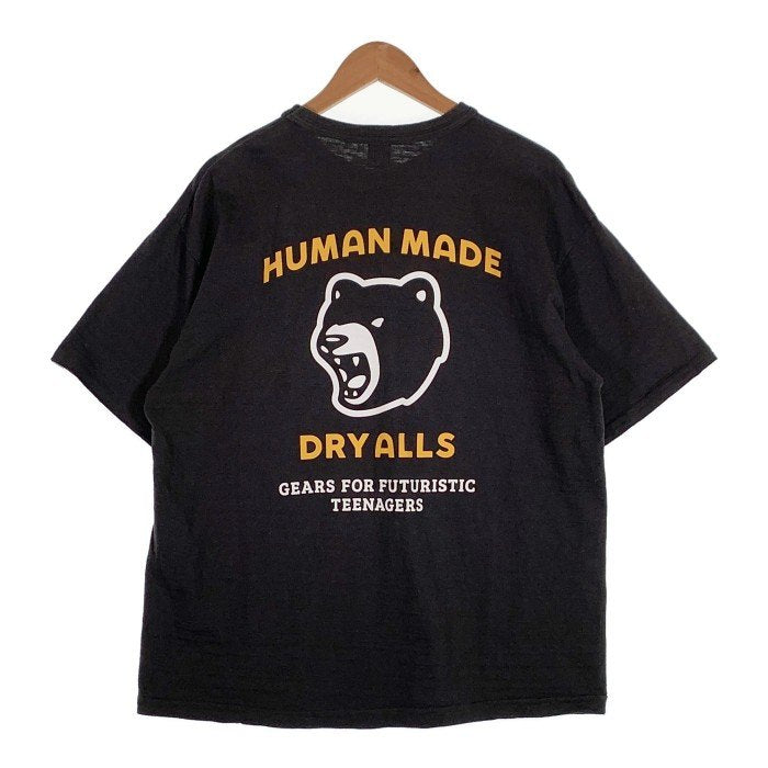 HUMAN MADE ヒューマンメイド S/S TEE プリントTシャツ ブラック 熊 Size XL 福生店