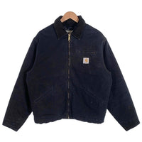 Carhartt WIP カーハートワークインプログレス OG DETROIT JACKET デトロイトジャケット ダック地 内キルティング ブラック 5 I035614.00E Size S 福生店