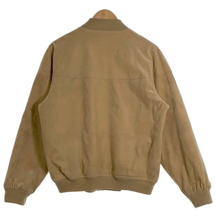 80's 90's youth-high by SAKURA COAT ユースハイ バイ サクラコート ジップアップ ダービー ジャケット ベージュ Size L 福生店