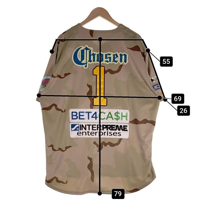 SUPREME シュプリーム 24SS Chosen One Baseball Jersey チョーズンワン ベースボールジャージ シャツ デザートカモ ベージュ Size XXL 福生店