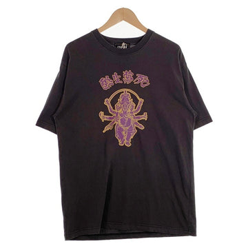 EXODUS エクソダス 酔生夢死 T-SHIRT プリントTシャツ ブラック EXDS-TEE-02 Size L 福生店
