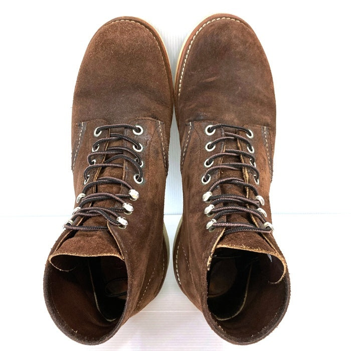 RED WING レッドウィング 8164 6 CLASSIC ROUND TOE クラシックラウンドトゥ スウェード ワークブーツ ブラウン 11年 Size 8.5D (26.5cm) 瑞穂店
