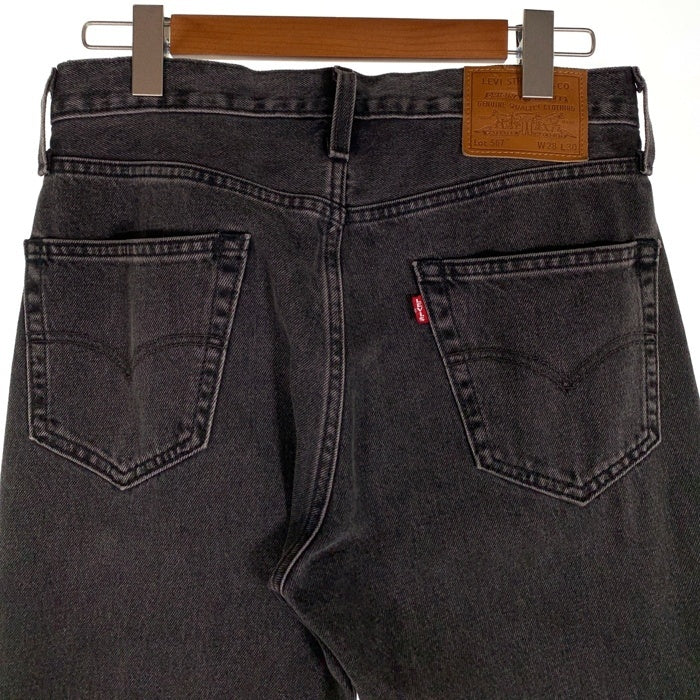 Levi's リーバイス 567 STAY LOOSE FLARE デニムパンツ ブラック A4718-0002 Size W28 L30 福生店