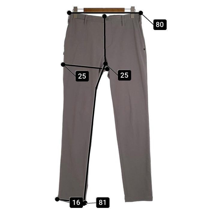 BRIEFING ブリーフィング GOLF ゴルフ BASIC PANTS ベーシックパンツ グレー ナイロン ポリウレタン BBG221M14 Size M 福生店