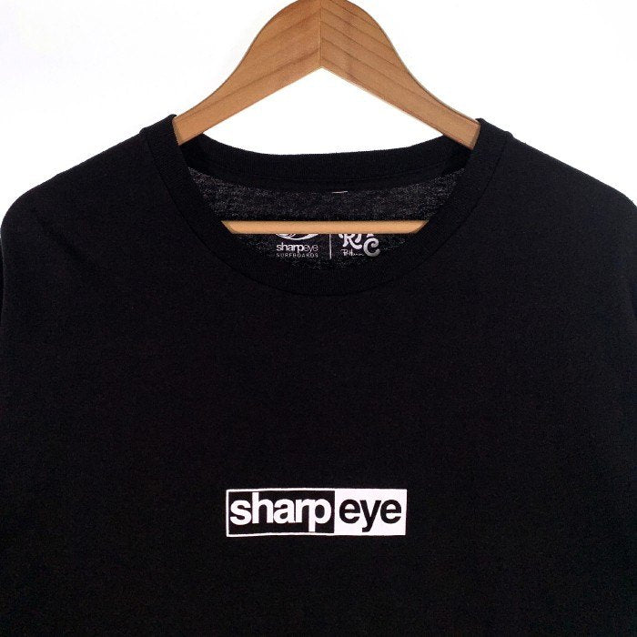 sharpeye surfboards シャープアイ サーフボード RHC ロンハーマン ボックスロゴ プリントTシャツ ブラック Size XL 福生店