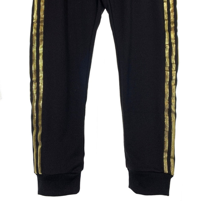 adidas アディダス SST 24 TRACK PANTS スリープストライプ トラックパンツ ブラック ゴールド GK0656 Size JP M 福生店