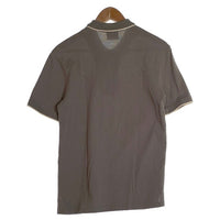 EMPORIO ARMANI エンポリオアルマーニ ハーフジップ 半袖 ポロシャツ ベージュ Size S 福生店