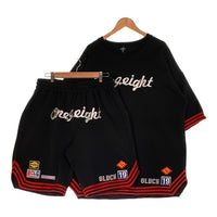 CHEERA W-ONE9 EIGHT 半袖トップ ショートパンツ セット ブラック Size XL 福生店