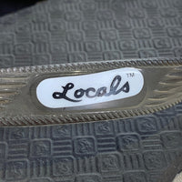 A BATHING APE ア ベイシング エイプ Locals ローカルス ビーチサンダル チャコール Size US11.5 (29.5cm) 福生店