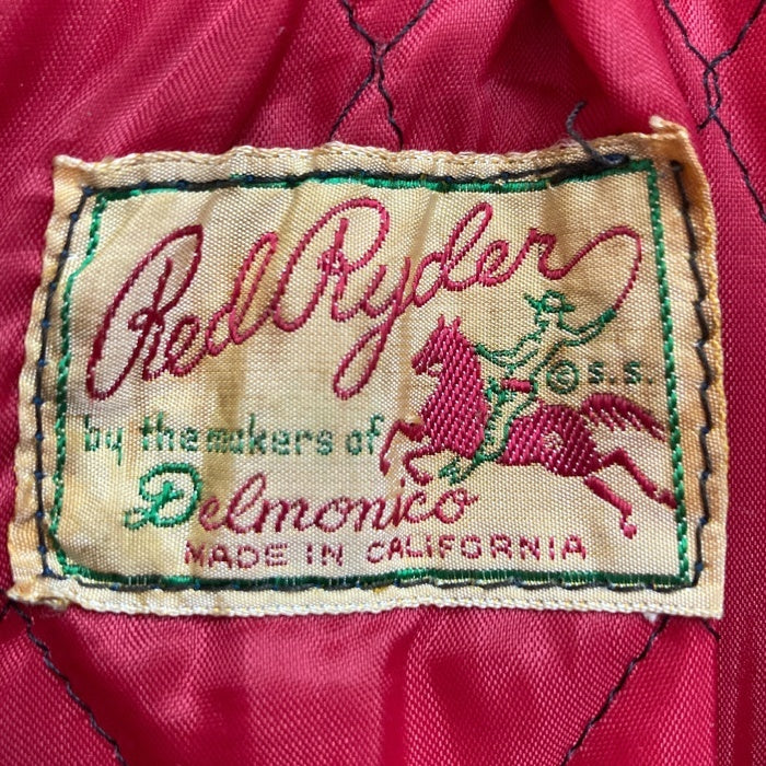 RedRyder レッドライダー TALONジップ パッド入り シングル ライダースジャケット アイボリー size- 瑞穂店