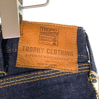 TROPHY CLOTHING トロフィークロージング W Knee Standard Dirt Denim ダブルニー スタンダードダートデニムパンツ インディゴ Lot 1606 Size 34 福生店