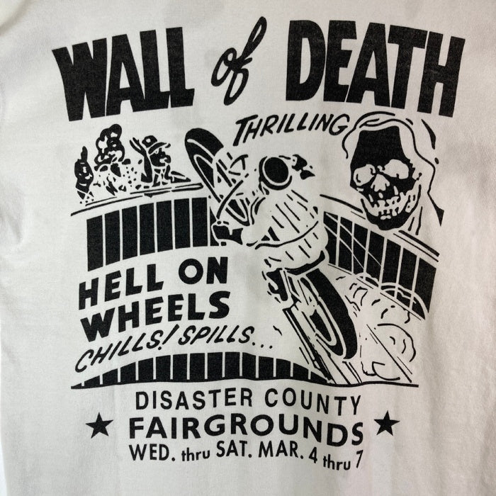 WESTRIDE ウエストライド ロンT WALL OF DEATH ホワイト size38 瑞穂店