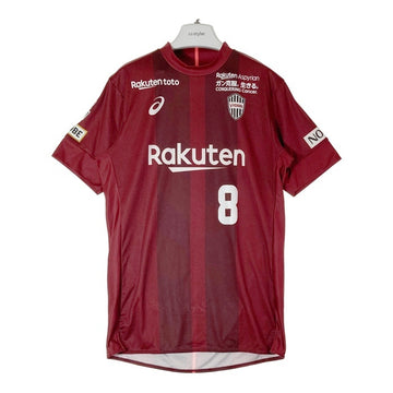 ASICS アシックス ヴィッセル神戸 2018年 INIESTA 8 ホーム ユニフォーム ボルドー size3XL 瑞穂店